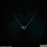 Forever Entwined Hearts Necklace