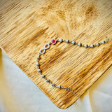 Eternal Flame Red Stone Bracelet