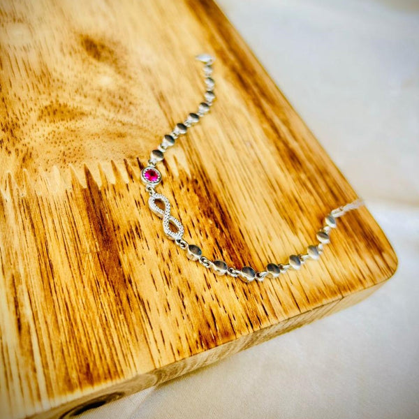 Eternal Flame Red Stone Bracelet