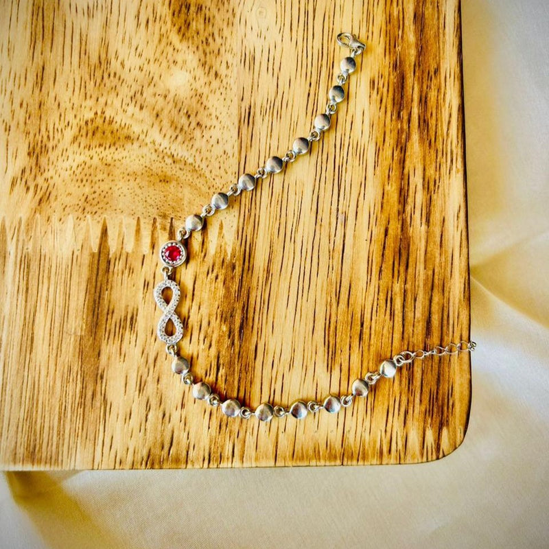 Eternal Flame Red Stone Bracelet