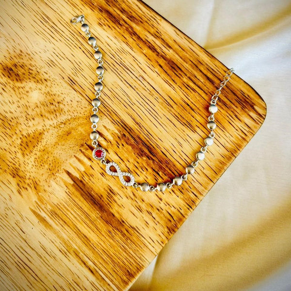 Eternal Flame Red Stone Bracelet