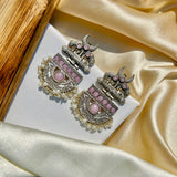 Pink Radiant Sparkle Earrings