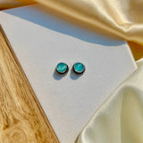 Sparkling Blue Mini Studs