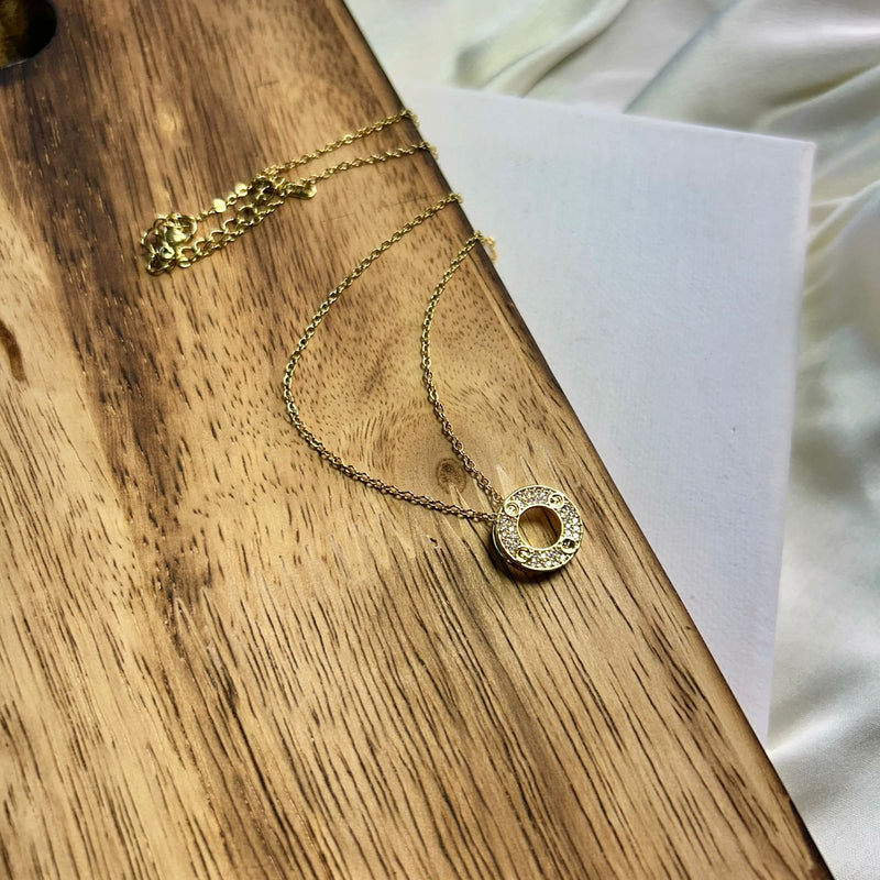 Infinite Shine Circular Pendant