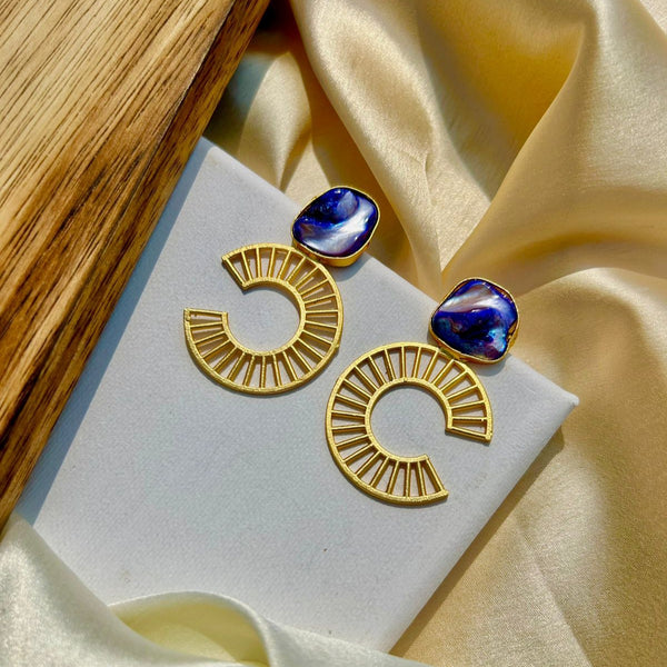 Blue Cresent Charms