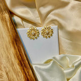 Pearl Flower Studs