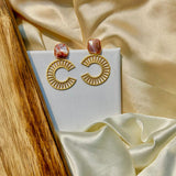 Peach Cresent Charms