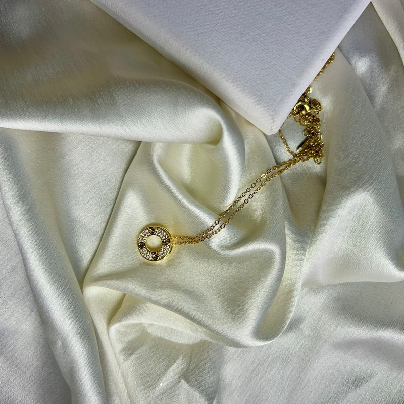 Infinite Shine Circular Pendant