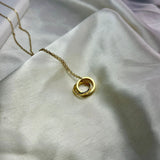 Perpetual Sparkle Circle Pendant