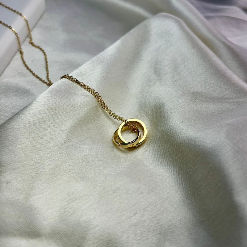 Perpetual Sparkle Circle Pendant