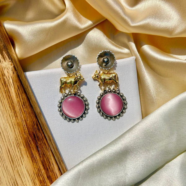Pink Nandi Classic Earrings