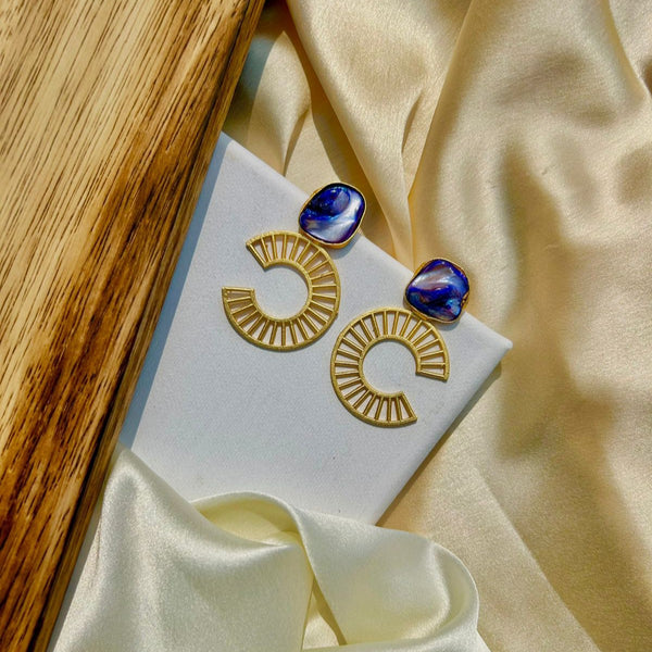 Blue Cresent Charms