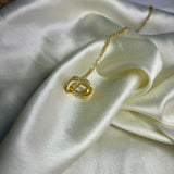 Perpetual Sparkle Square Pendant