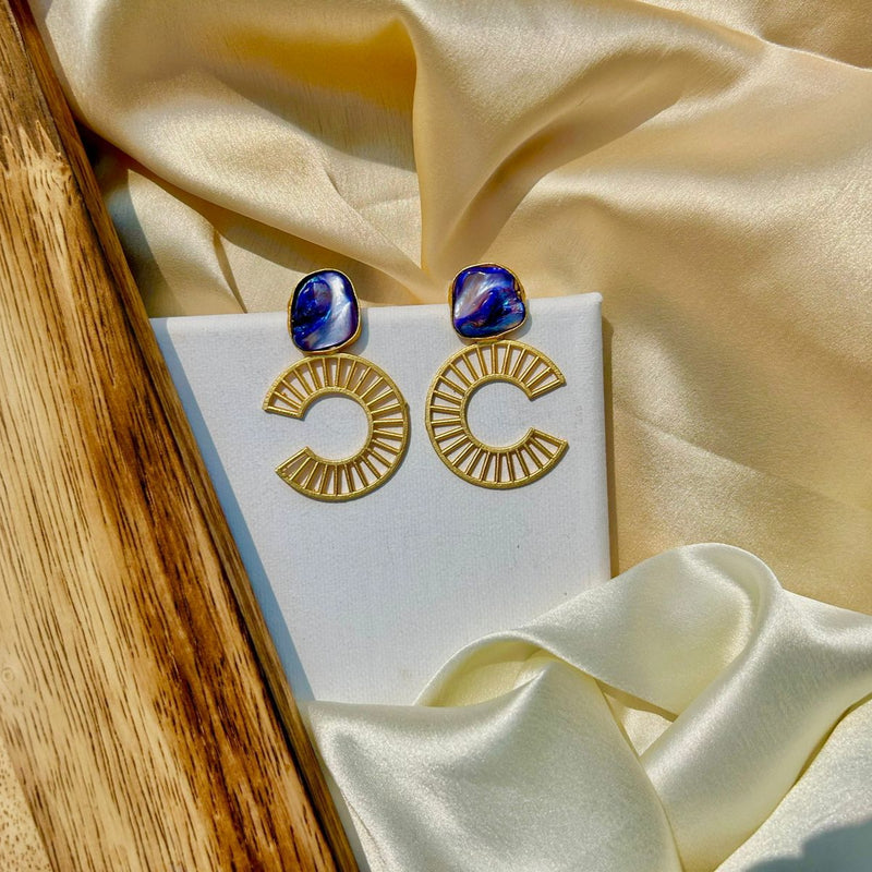 Blue Cresent Charms