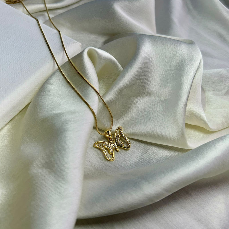Whispering Wings Necklace