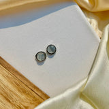 Sparkling White Mini Studs