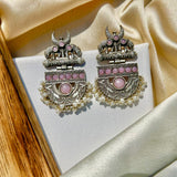 Pink Radiant Sparkle Earrings