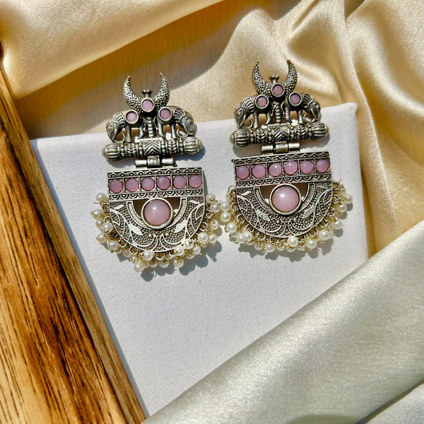 Pink Radiant Sparkle Earrings