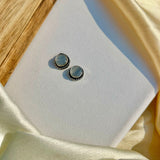 Sparkling White Mini Studs