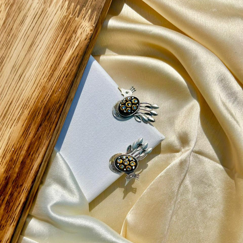 Black Morni Studs