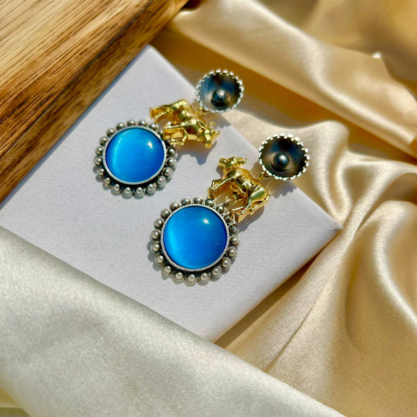 Blue Nandi Classic Earrings