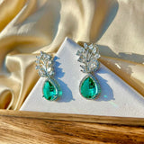 Green Classic Mini Studs