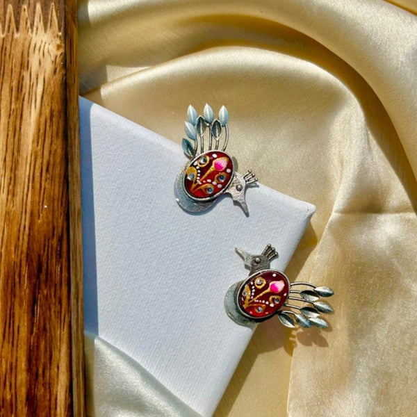 Pink Morni Studs